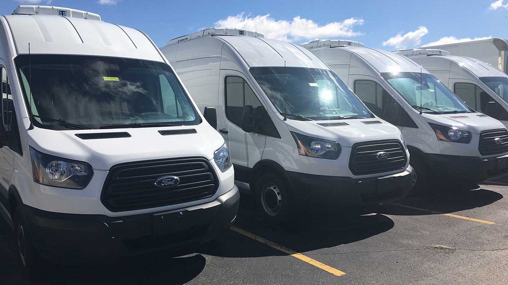 refrigerated van